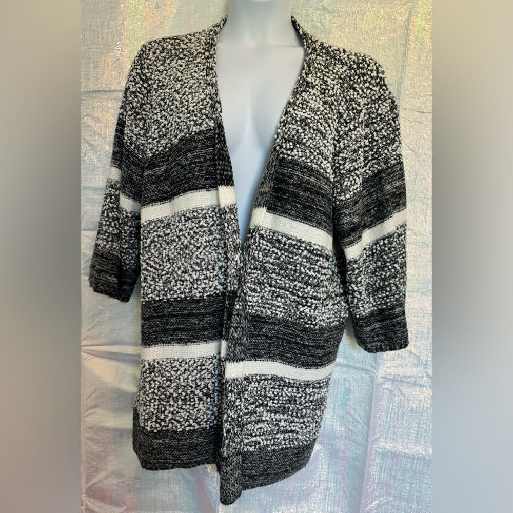 Lane Bryant plus size Open Front Cardigan. Super Soft Popcorn Texture